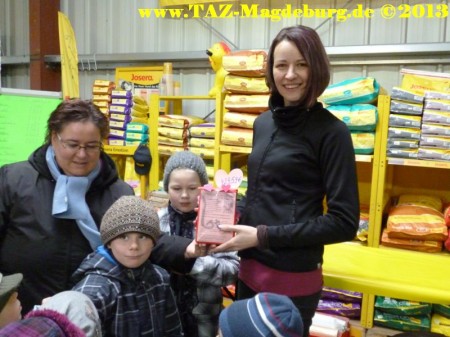 Spendenaktion für Romy-Aktion im TAZ